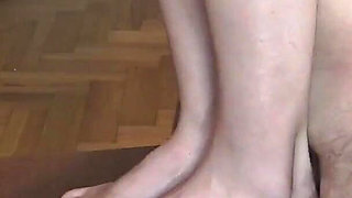 Girl Nexst Door Jeans Ass Worship Domination with Penis Trampling!