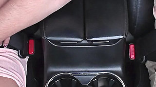 Uber Driver Gets Into Beautiful Passenger's Panties