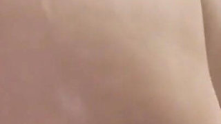 Filling My Pregnant Holes in the Shower Using a Coca Cola Can and a Cucumber