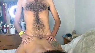 Amateur grabbing big boobs tease