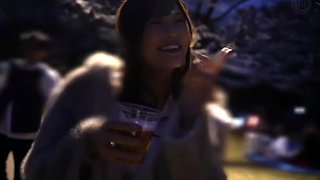 Masturbating in a bra panties and black stockings