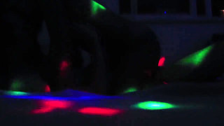 Romantic Couple Almost Break Bed and Camera in Sex Party