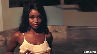 Ebony Kandie Monaee hot porn video