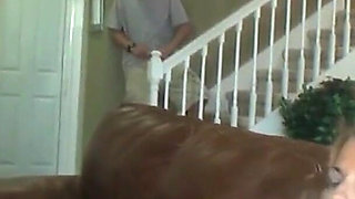 Hard as a Diamond as His Fantasy About His Big Tit Stepmom Takes Shape