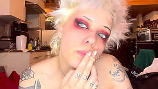 3 New Smoking Videos Topless