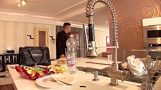 Aleska Diamond is a bitchy maid who luvs his master Big Cock