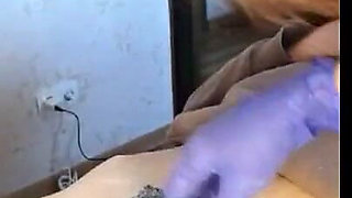 #205(3) Male Waxing. the Final Cum