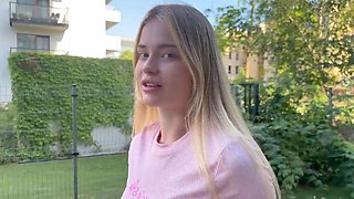 Hot blonde babe amazing sex video