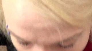 Nova Rae Gives JOI and Swallows a Cock