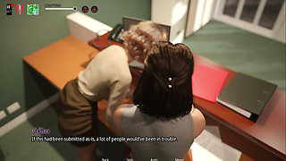 Young Girl Accidentally Saw Her Boss's Cheating Chat on Pc - Milfheim the Twisted Episode 12