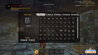 Ep7: Building the Stone House Kitchen, Bed & Bath in Wicked Island (gameplay)