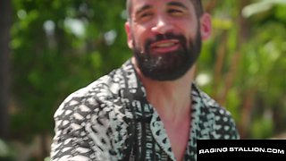 RAGING STALLION - Muscle Hunk Paddy Rails Bearded Pool