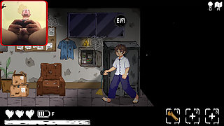 A ghostly Japanese maid rides my cock hard and... (No Exit Apartment Gameplay1)