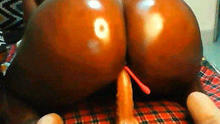 Oiled BBW Riding