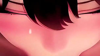 Gol Curvy Brunette Anime Yor POV Tit Fuck and Cock Ride
