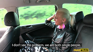 Fake Taxi - Taxi Driver Trades a Cash Fondle for a Young Blonde's Pussy Pounding