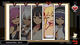 Hentai Game - Handyman Fantary - Fucking the Succubus and Bar Waitress H Scenes