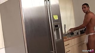 Blonde MILF Wife FFM Threesome with Best Friend and Big Cock Guy - Cuckold Husband Watches