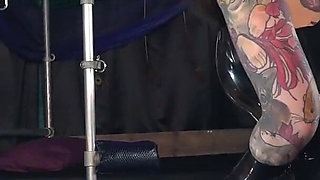 Take That Big Black Rubber Dildo