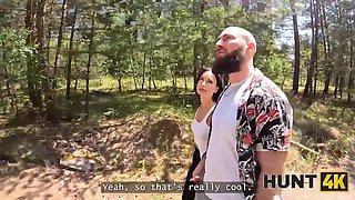 Hunt4k. cheating and cock riding in the deserted place