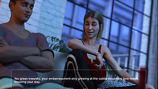 MILF Aunt Helps in Pee - Shadows of Deceit - E04