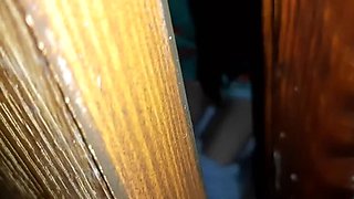 Spying on My Stepsister Moaning and Masturbating in the Toilet