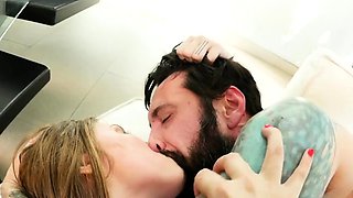 BUSTY BABE LENA PAUL GETS ASS FUCKED AND ANAL CREAMPIED