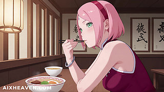 Sakura tries Anal with Naruto! Naruto Uncensored Hentai
