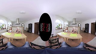 VIRTUAL TABOO - Mom And Daughter Suck One Big Cock