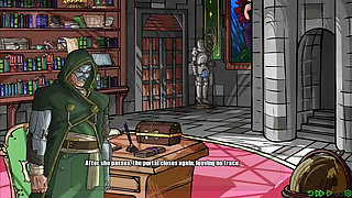Doom Squeezes Angela's Boobs and Fingers Her Pussy as She Makes Him Cum - Doomination Gameplay
