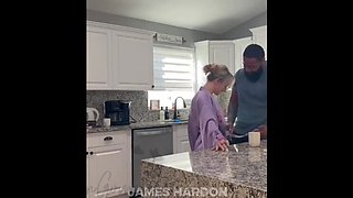 Blonde Hotwife Cheats On Husband With BBC Creampie - James Hardon & ModernGomorrah