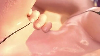 Nympho Slut Intensely Fucked Hard on the Beach Tight Pussy Dripping with Cum