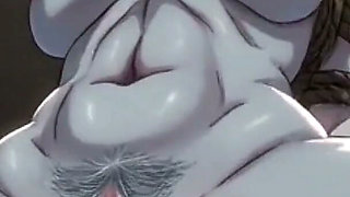 Horny 60yo Granny in Rope Bondage - Intense Orgasm While Tied up
