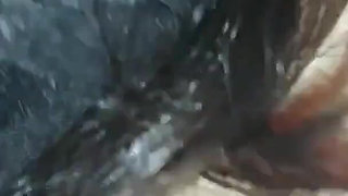 Cuck's First Bi Blowjob - Wife's Fertile Ass Tease & Huge Facial Cleanup No Vaginal Fuck