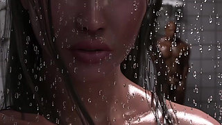 Awam Sophia Real Fuck - When the Water Cut Out Sophia Walked Into the School Bathroom Wet with Need… and Found Clark Waiting