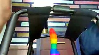 Amanda Black and Nikky Thorne hand sex toy do fist fuck