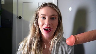Step-stepmom Sucks Her Step-sons Cock at a Gloryhole Part Two