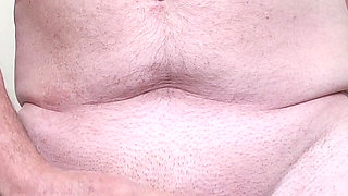 Full frontal mature male masturbator wants to cum for you
