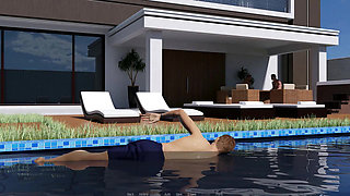 Shared Desires: Positive Energy with the Swingers by the Pool - Episode 9