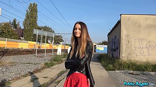 Public agent - her cute bum made my schlong hard and well-prepped to fuck