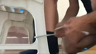 JEANS AND ANAL stepsister was very bad girl