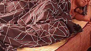 Shared a Bed with My Stepmom Fucked Her in Her Mouth and Pussy Doggy Style