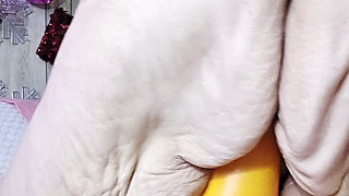 Mouth Humping Whore Takes Monsterous Cock in Her Gumms N He Cumms