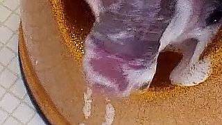 Sweet Asian teen banged by step dad while bathing