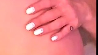 Tight sweet clit and ass solo toy fun
