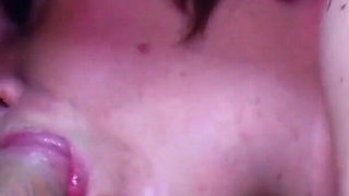 German husband lets his wife persuade him to have a 3some