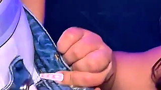 Slut Latina Working as a Stripper Has Sex with a Bar Customer - Savannah Watson