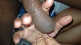 Desi aunty from NCR gets cream pie facial and hardcore fucking with big natural tits