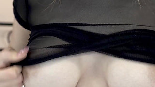 First Reverse Footjob