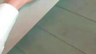 Goon Under Encased Nylon Legs